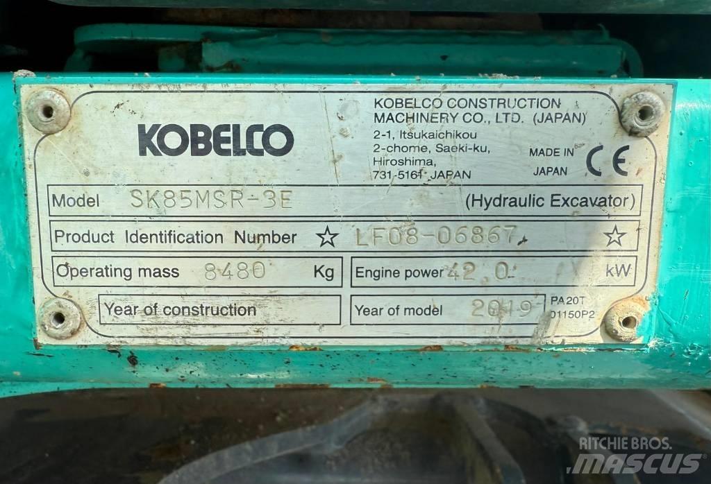 Kobelco SK 85 MSR-3 Escavadoras Midi 7t - 12t
