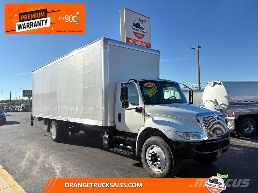 International MV607 Camiões de caixa fechada