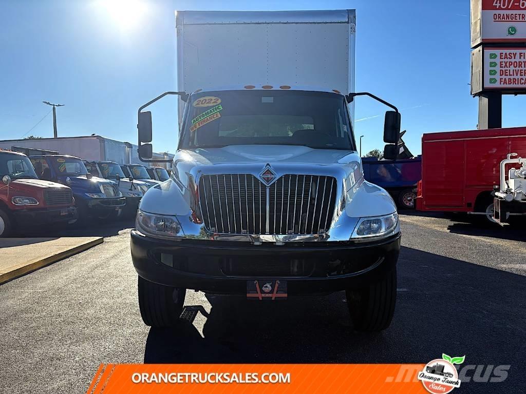 International MV607 Camiões de caixa fechada