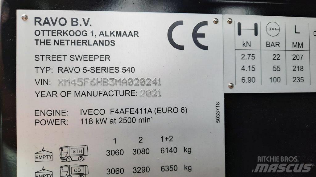 Ravo 540STH Varredoras