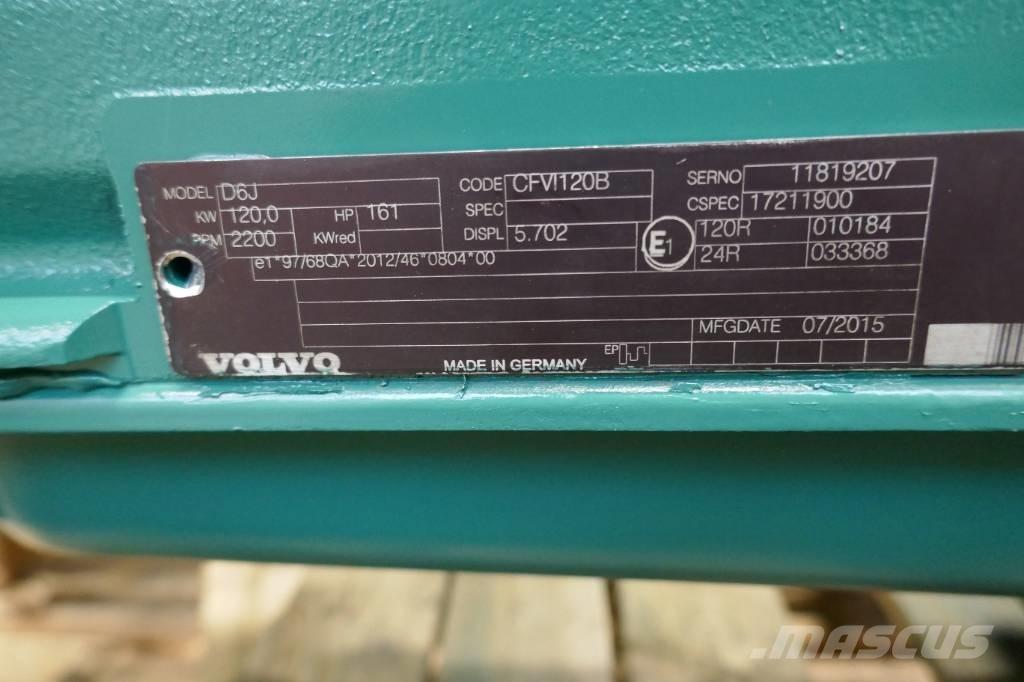 Volvo D6J Motores