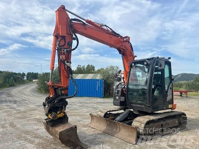 Hitachi ZX85US-5A Escavadoras Midi 7t - 12t