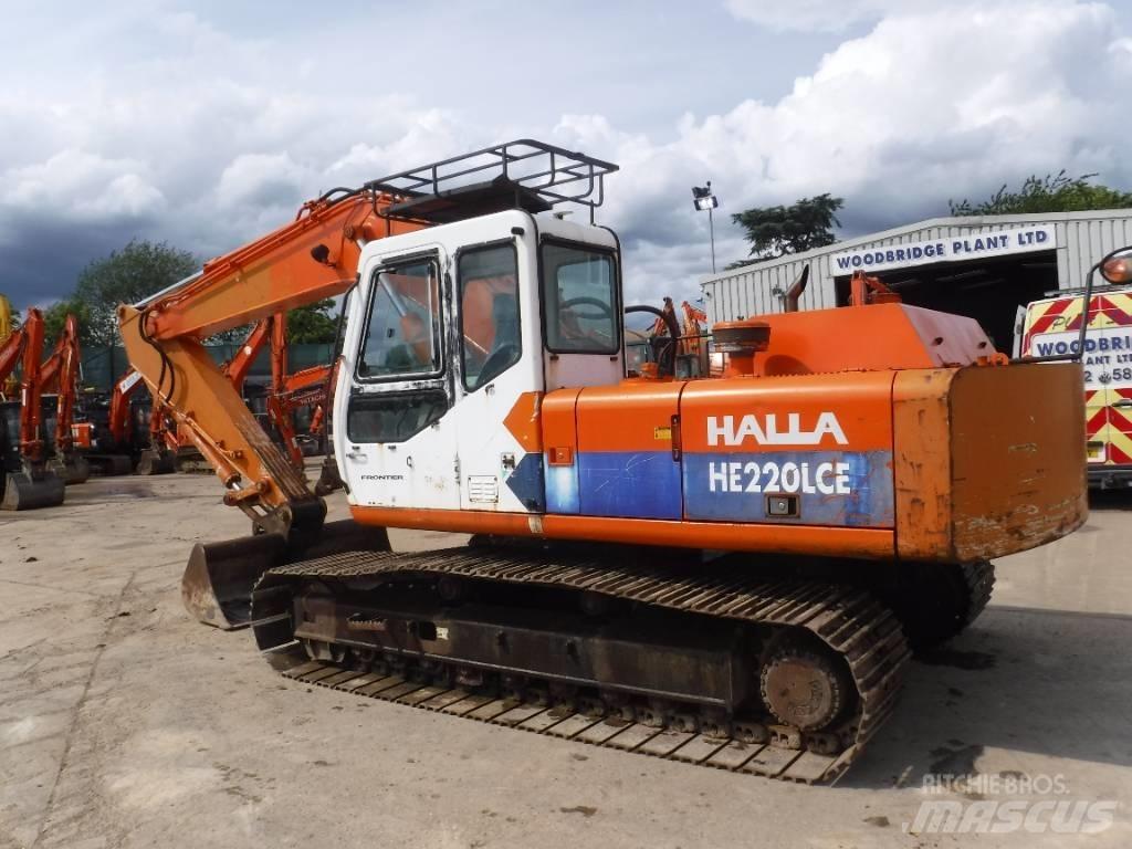 Halla HE220LCE Escavadoras de rastos