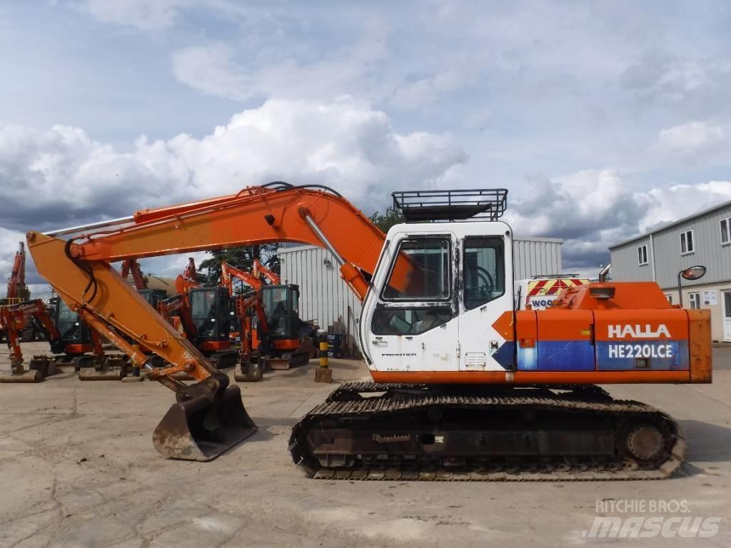 Halla HE220LCE Escavadoras de rastos