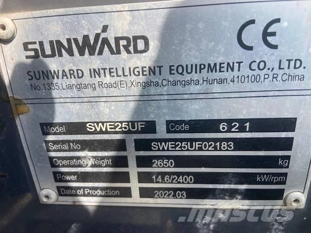 Sunward SWE 25 UF Mini Escavadoras <7t