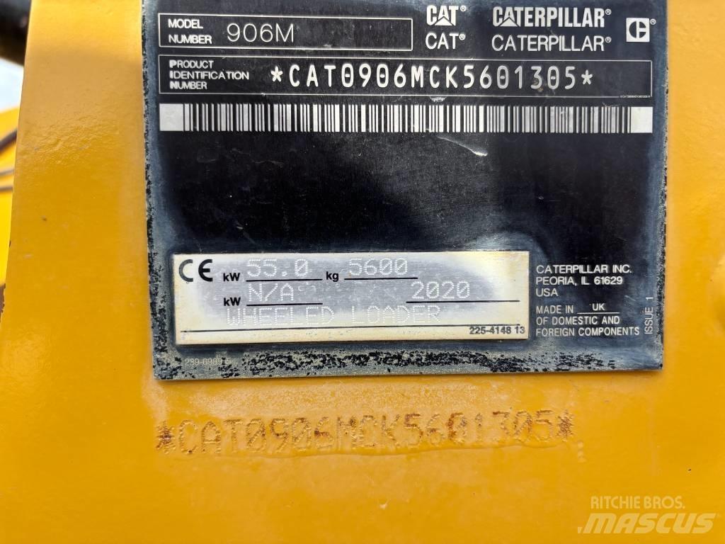 CAT 906 M Pás carregadoras de rodas