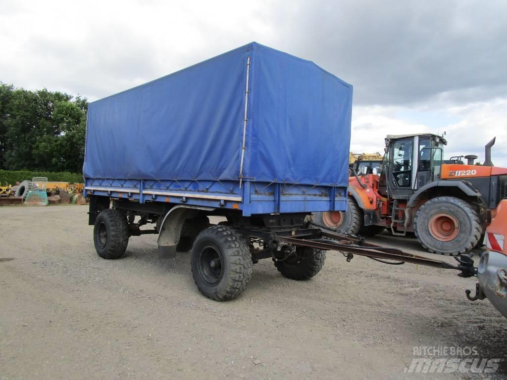 Werdau HW 80 , HL 5002 Reboques estrado/caixa aberta
