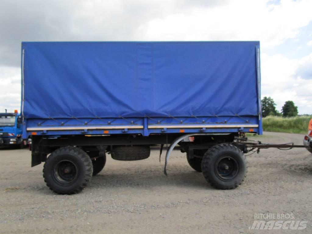 Werdau HW 80 , HL 5002 Reboques estrado/caixa aberta