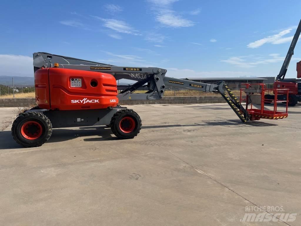 SkyJack SJ 63 AJ Elevadores braços articulados