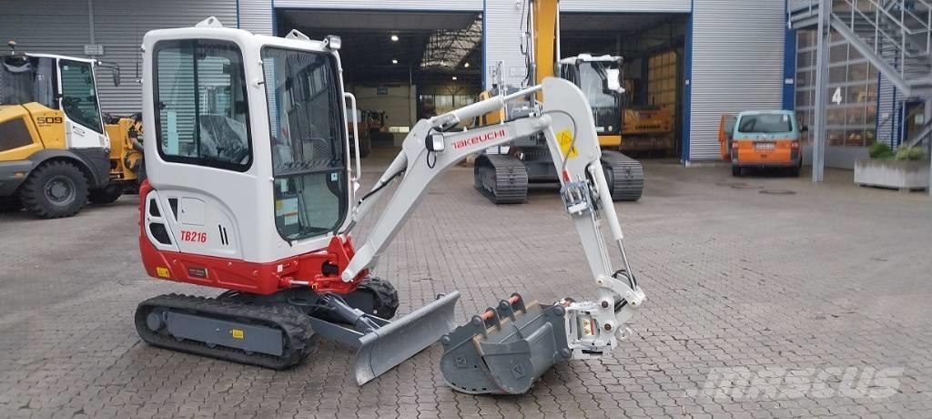 Takeuchi TB 216 A Mini Escavadoras <7t