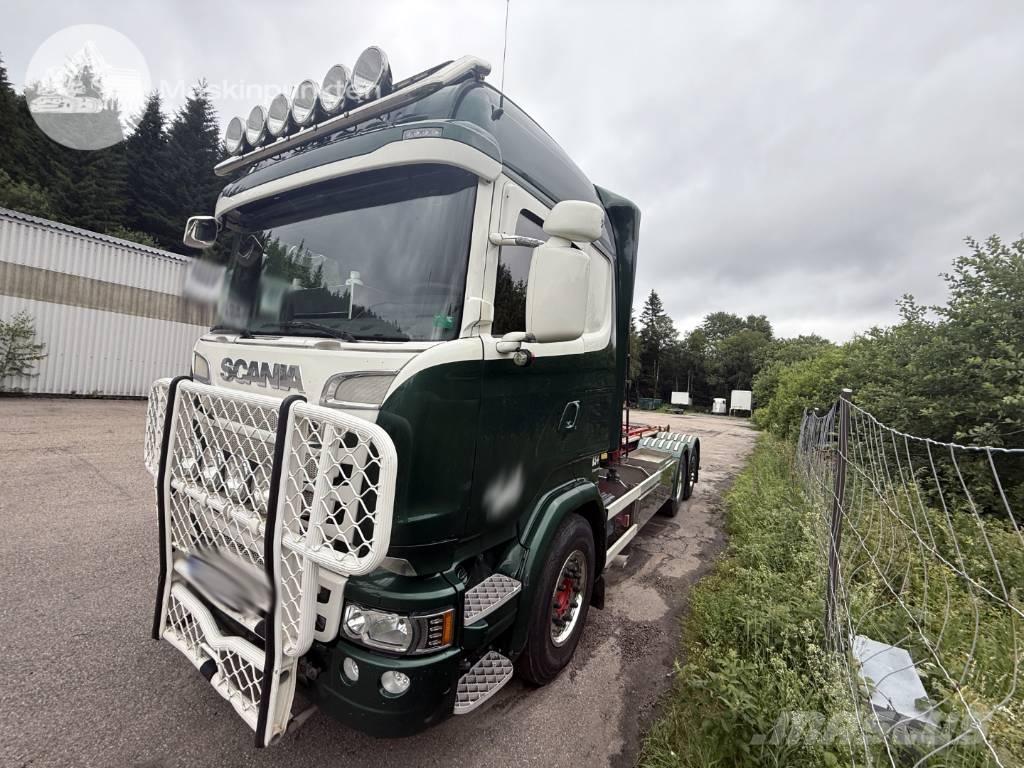 Scania R 520 LB Camiões Ampliroll