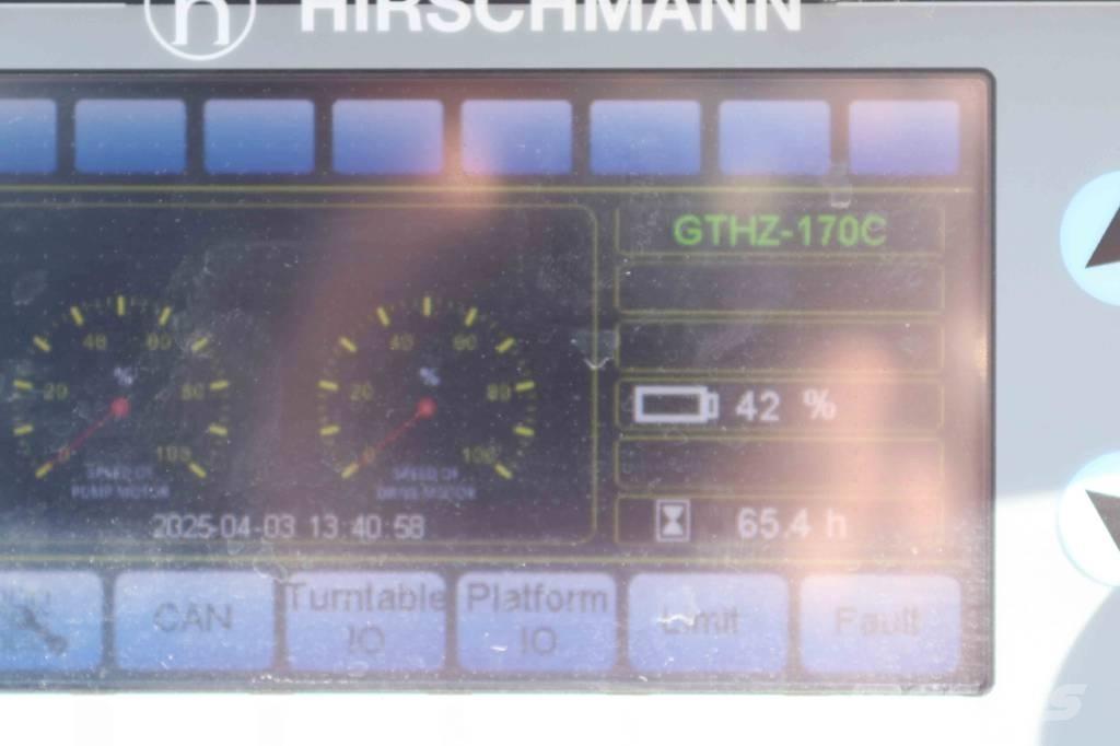 Hangcha GTHZ 170 C Elevadores braços articulados