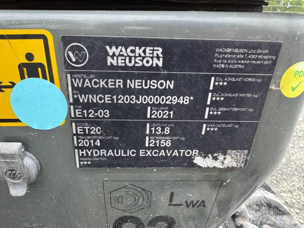 Wacker Neuson ET20 Escavadoras de rastos