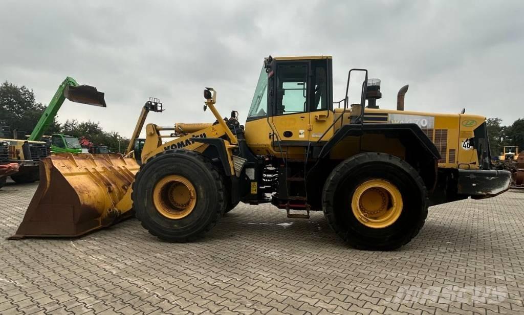 Komatsu WA 470-6 Pás carregadoras de rodas