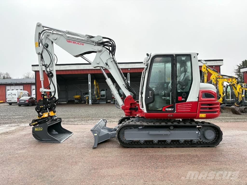 Takeuchi TB290 Escavadoras Midi 7t - 12t