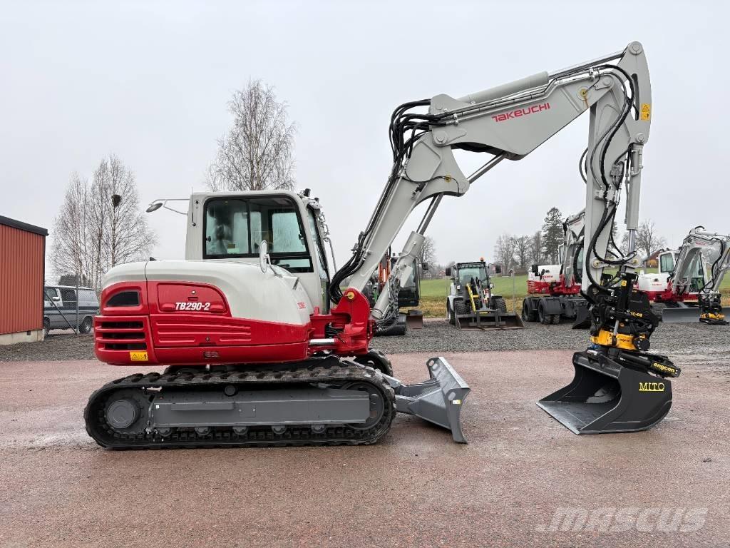 Takeuchi TB290 Escavadoras Midi 7t - 12t