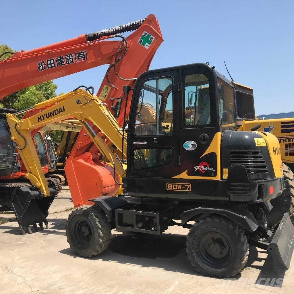 Hyundai 60 W Escavadoras de rodas