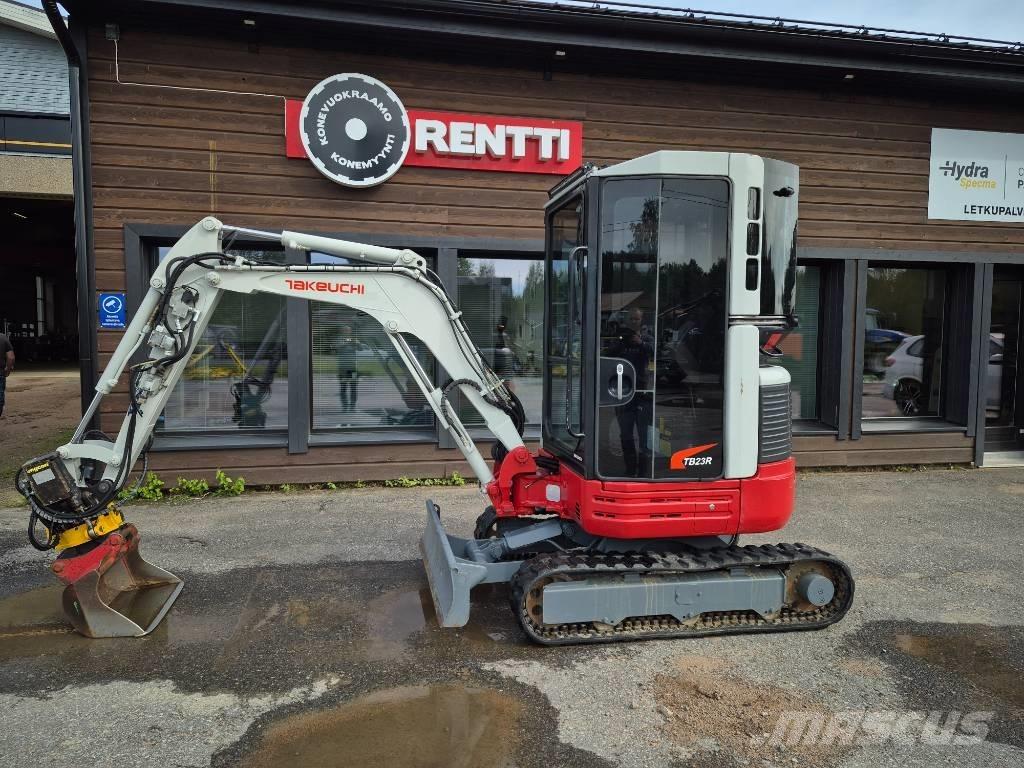 Takeuchi 23R Mini Escavadoras <7t