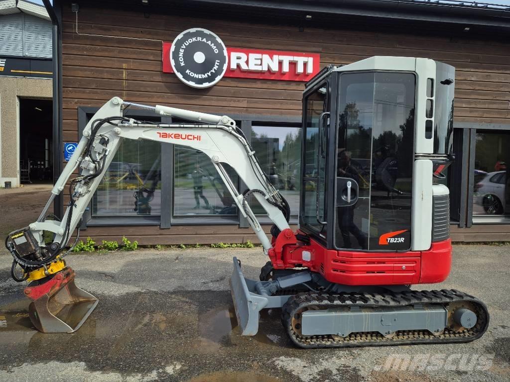 Takeuchi 23R Mini Escavadoras <7t