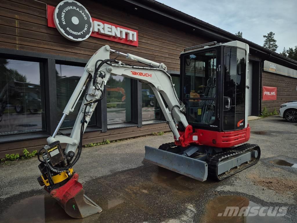 Takeuchi 23R Mini Escavadoras <7t