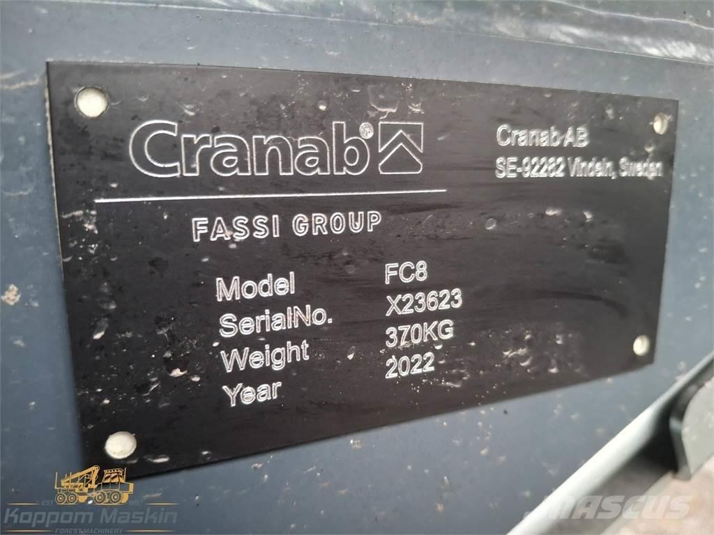 Cranab Fc 8 Gruas carregadoras transportadoras