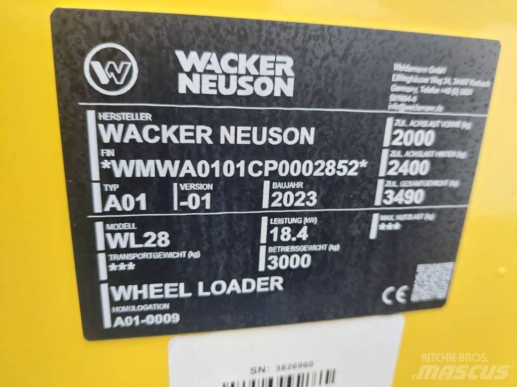 Wacker Neuson WL28 Pás carregadoras de rodas