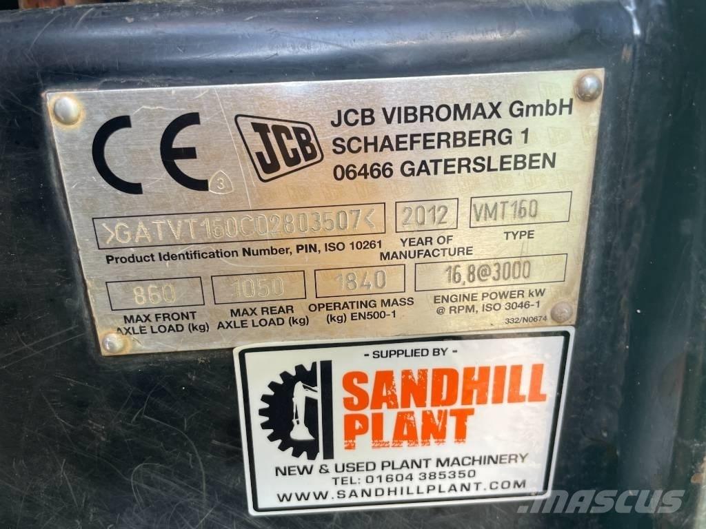 JCB VMT 160-80 Cilindros Compactadores tandem