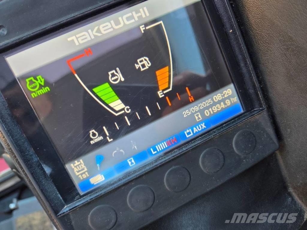 Takeuchi TB230 + HS03 Mini Escavadoras <7t