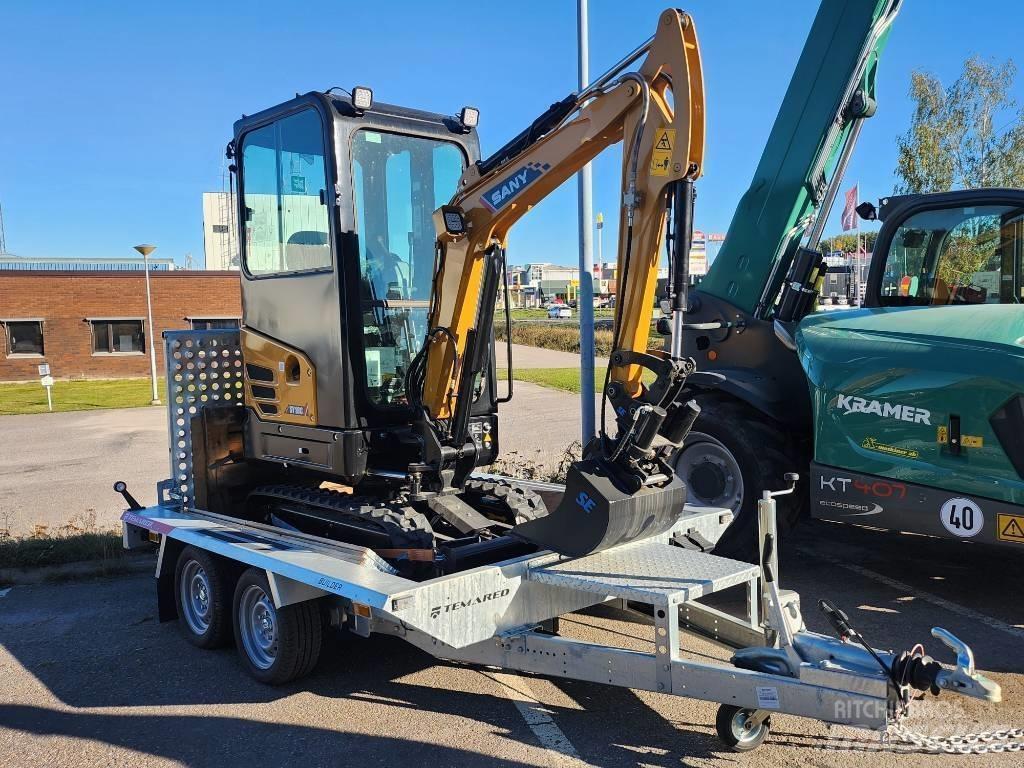 Sany 1.8 T Med Släp Mini Escavadoras <7t