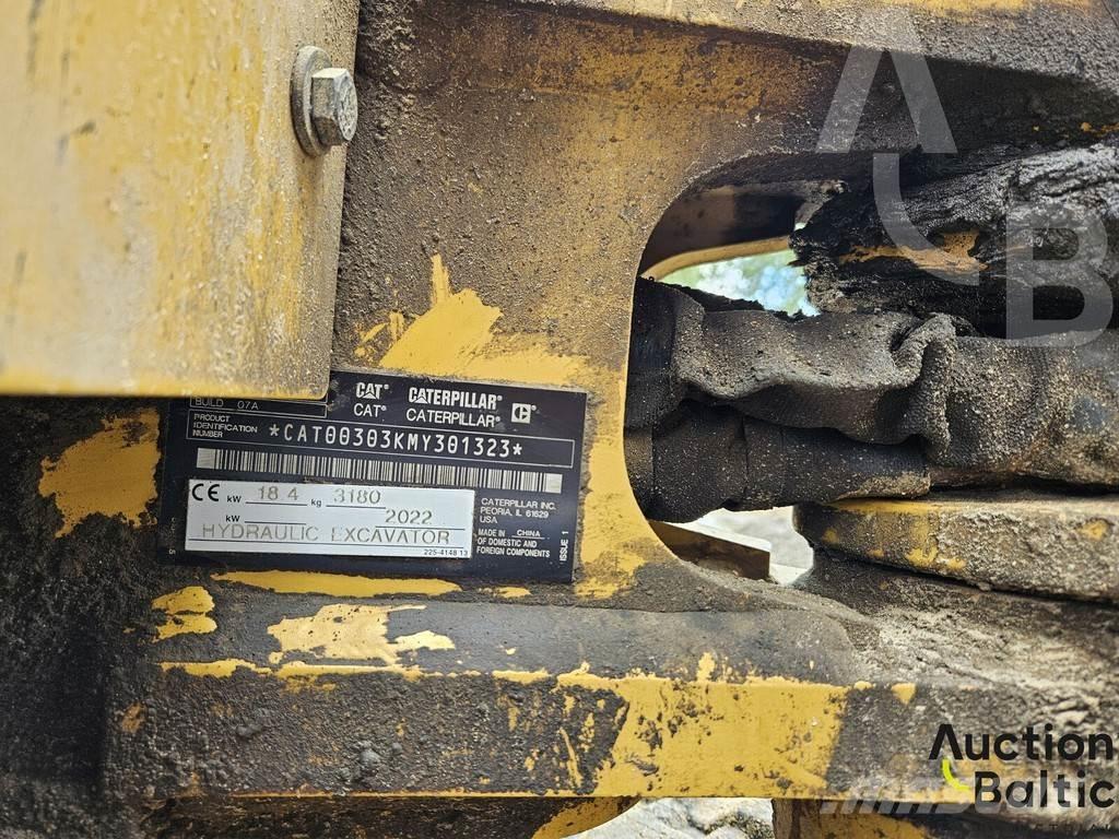 CAT 303 CR Mini Escavadoras <7t
