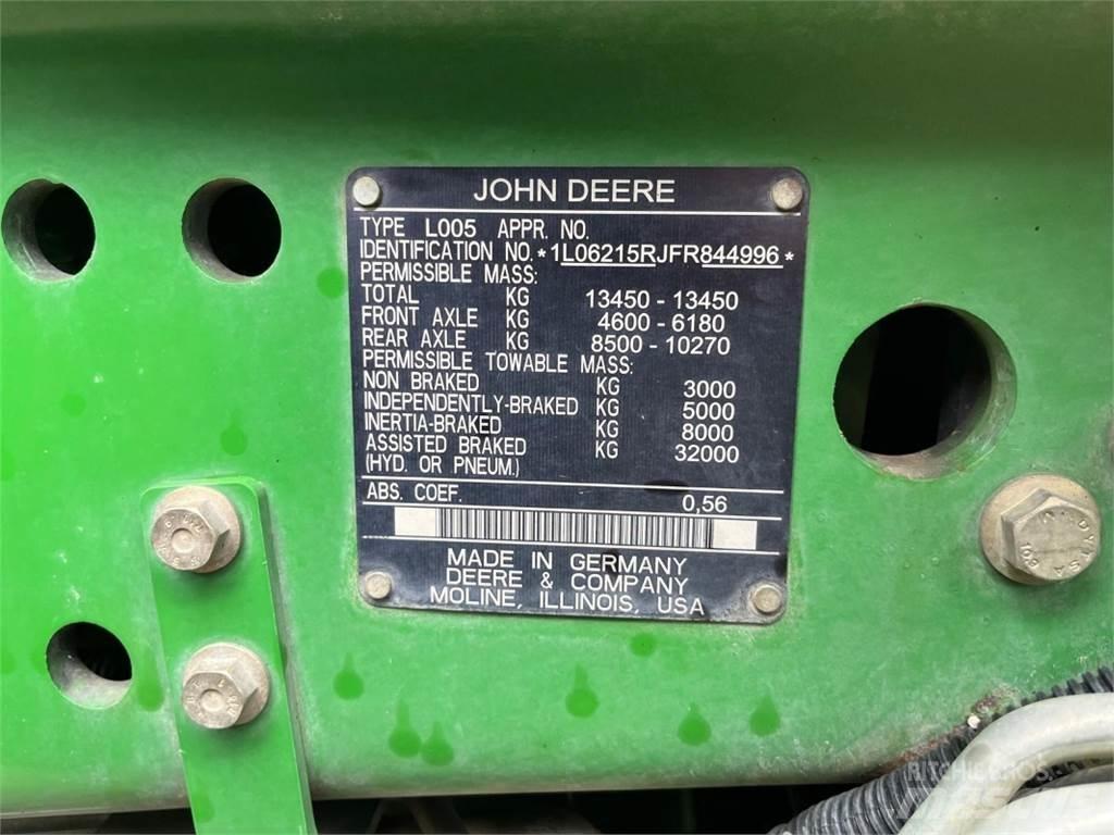 John Deere 6215R Tratores Agrícolas usados