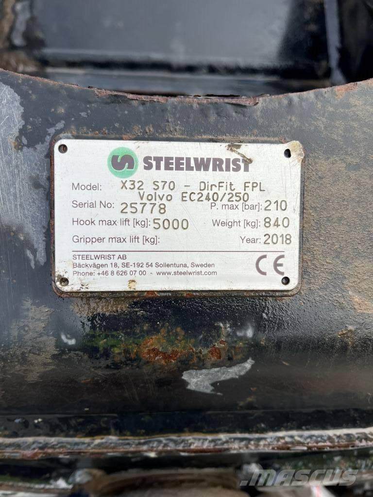Steelwrist X32 Rotadores