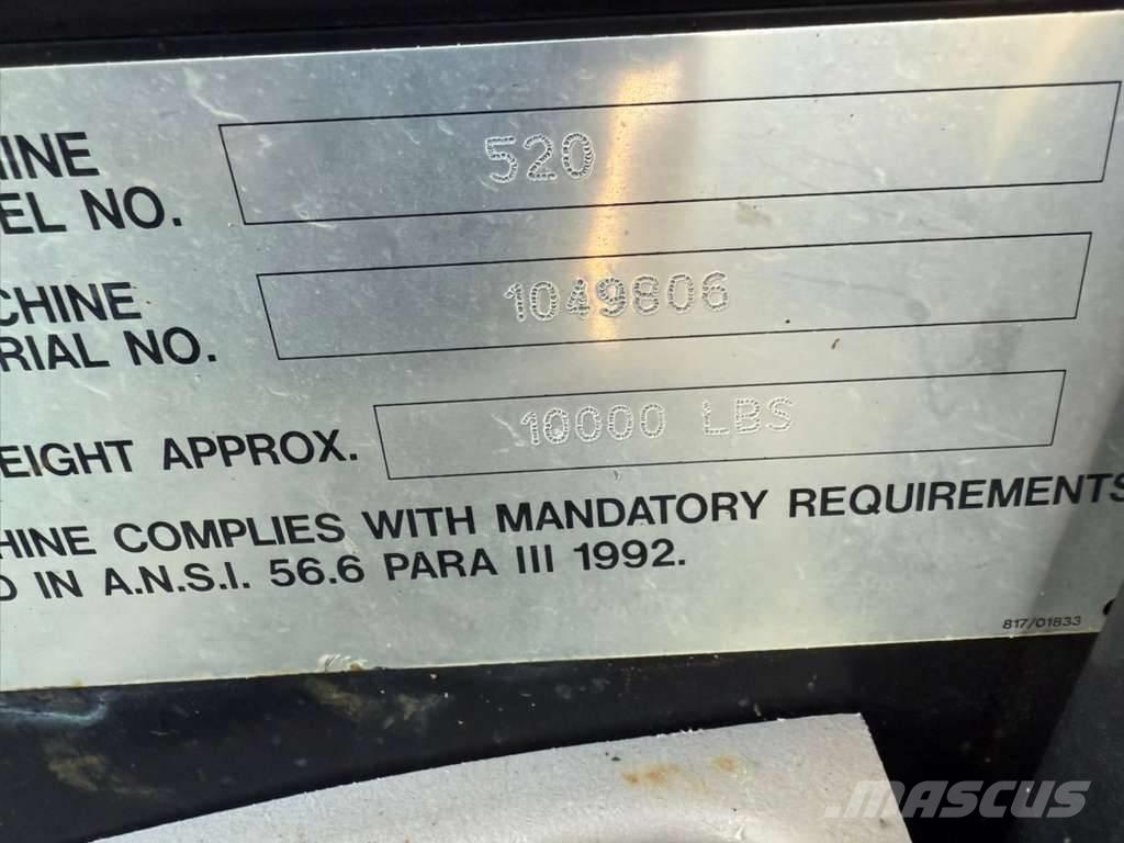 JCB 520 Manipuladores telescópicos