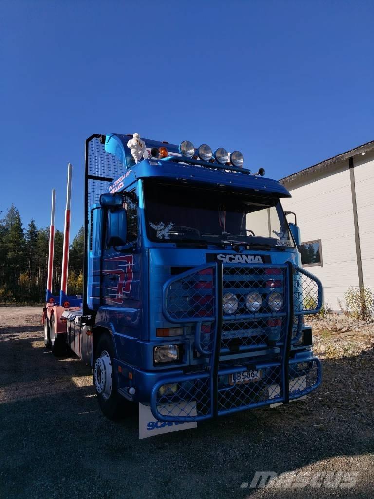 Scania R 143 450 Camiões de transporte de troncos