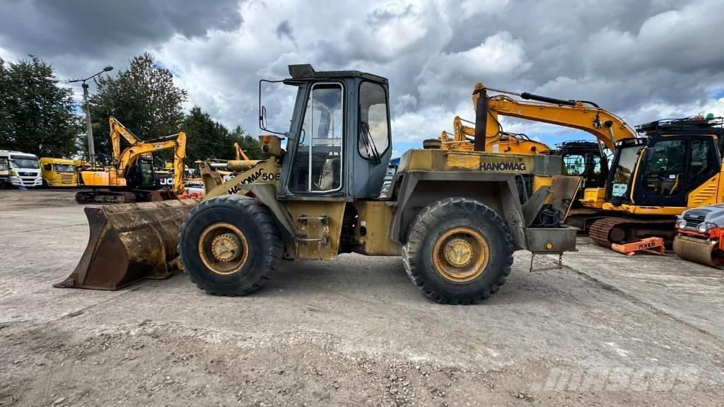 Hanomag 50 E Pás carregadoras de rodas