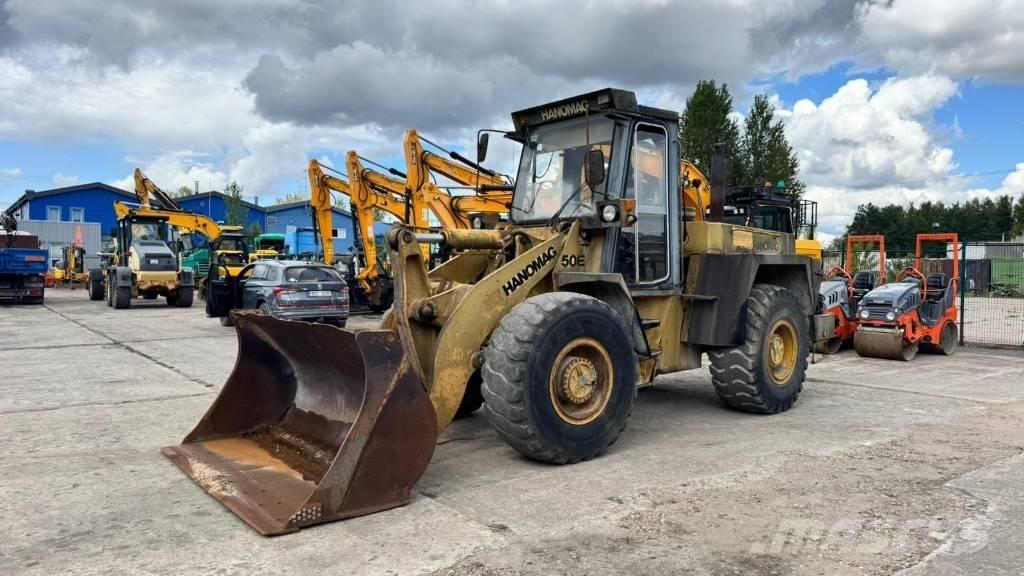 Hanomag 50 E Pás carregadoras de rodas