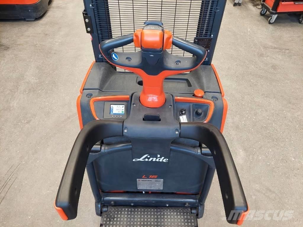 Linde L16AP-1173 Empilhador para operador externo