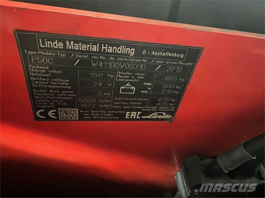 Linde P 50C Tractores de reboque
