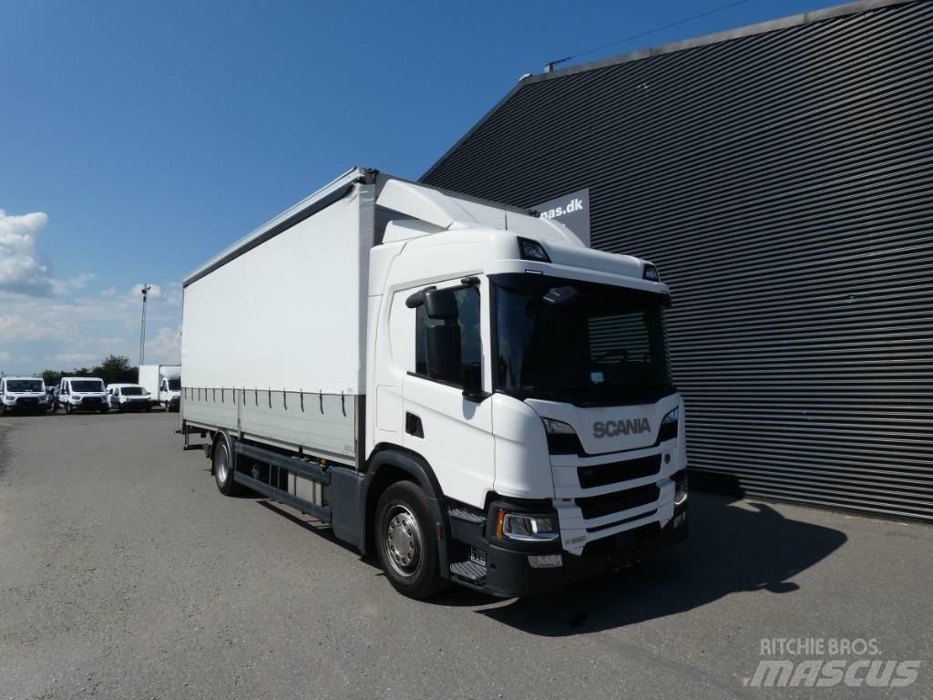 Scania P 280 Camiões caixa cortinas laterais