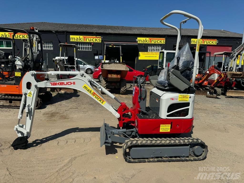 Takeuchi TB 210 R Mini Escavadoras <7t