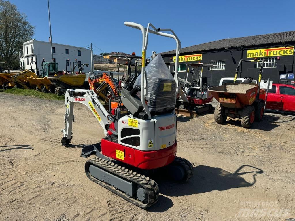 Takeuchi TB 210 R Mini Escavadoras <7t