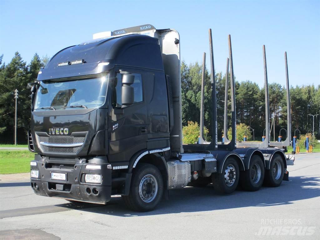 Iveco S-WAY Camiões de transporte de troncos