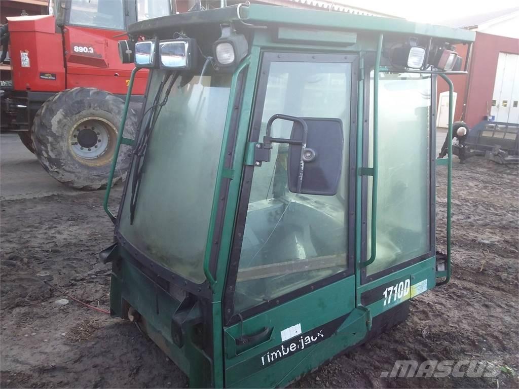 Timberjack 1710d Cabines e interior