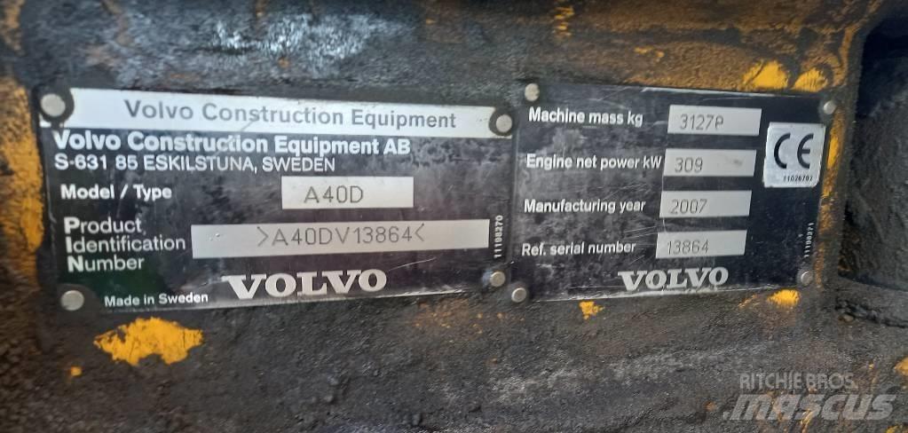 Volvo A 40 D Camiões articulados