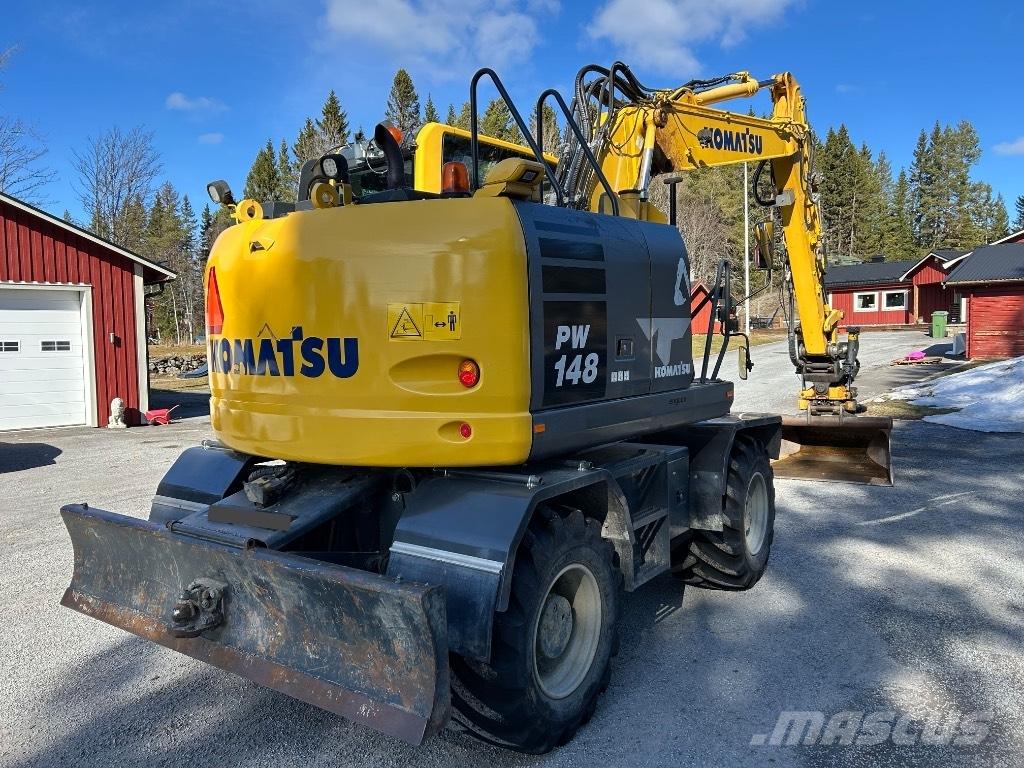 Komatsu PW 148-10 Escavadoras de rodas