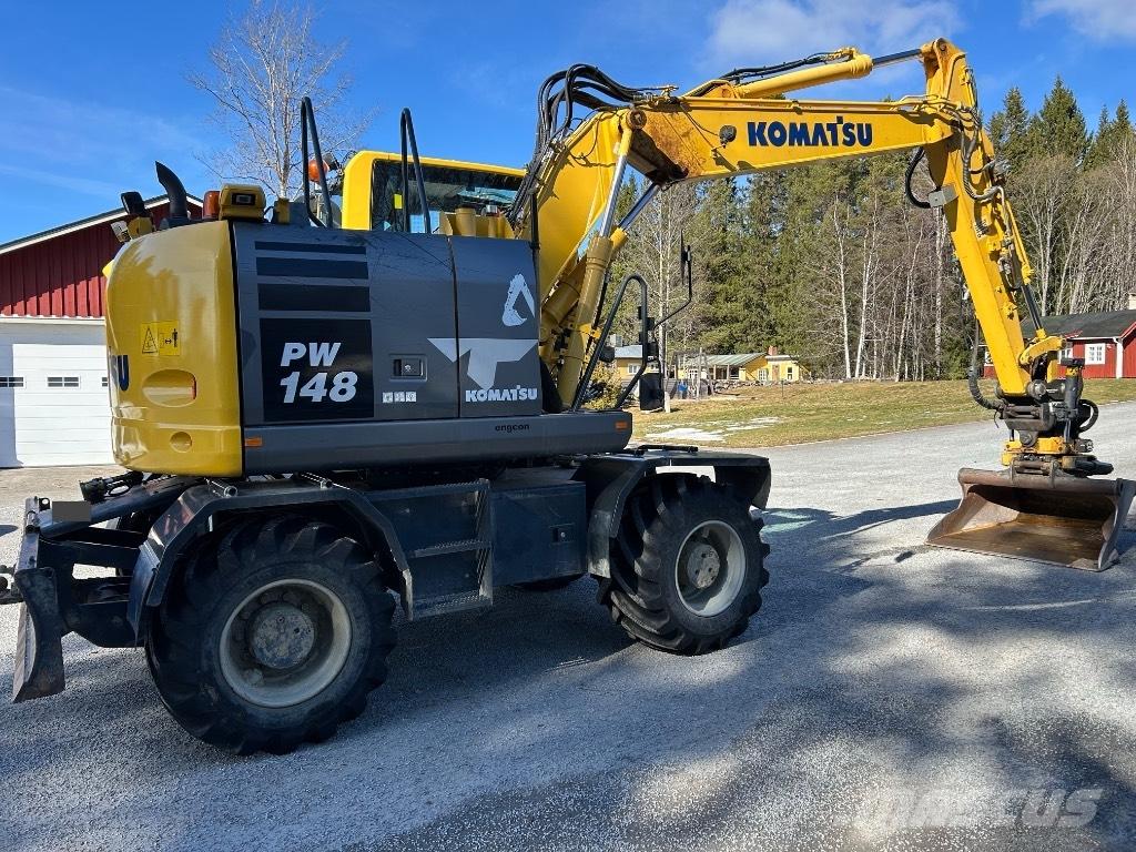 Komatsu PW 148-10 Escavadoras de rodas