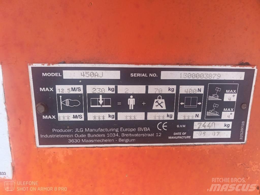 JLG 450 AJS II Elevadores braços articulados