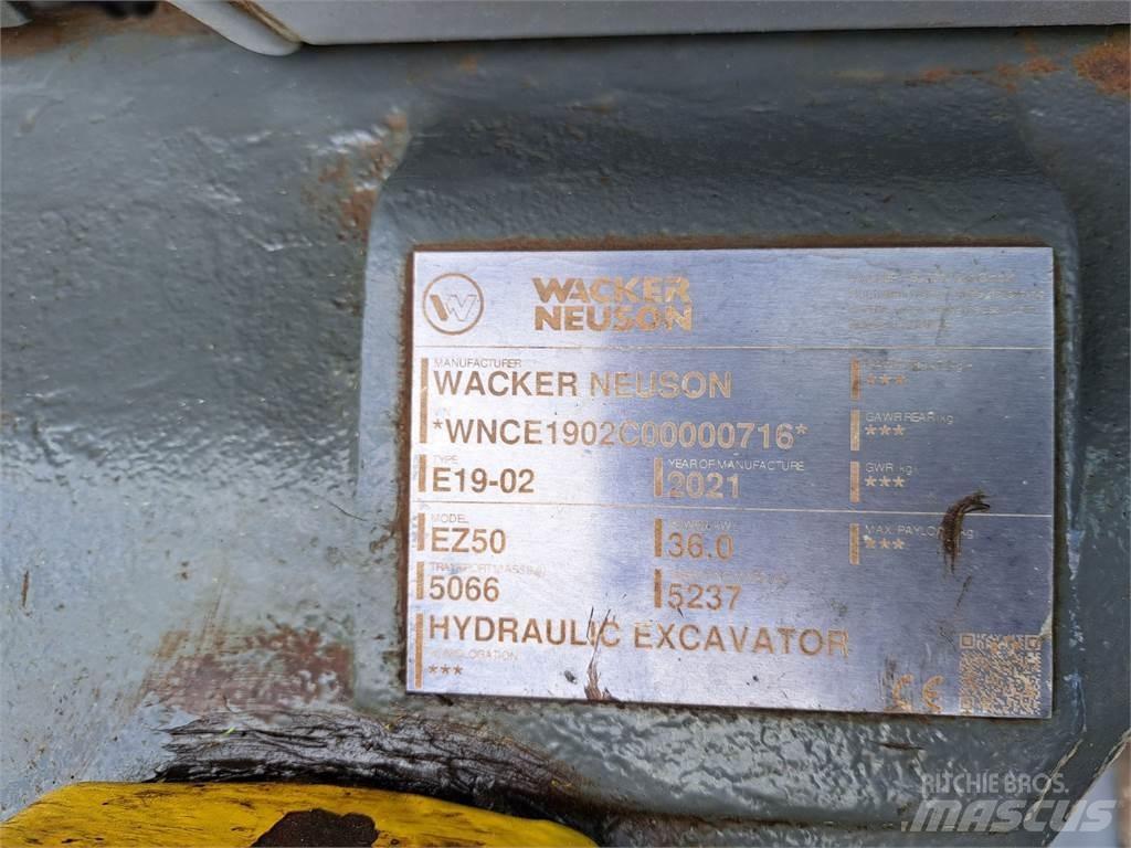 Wacker Neuson EZ50 Escavadoras de rastos