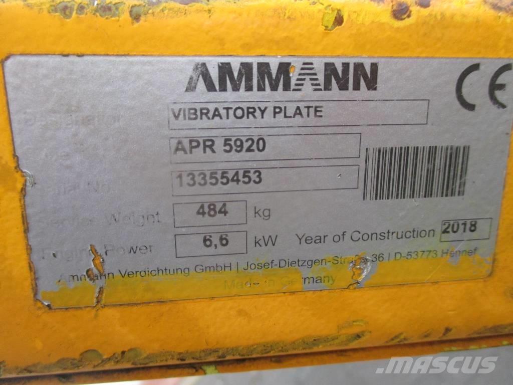 Ammann APR 5920 Placas compactadoras