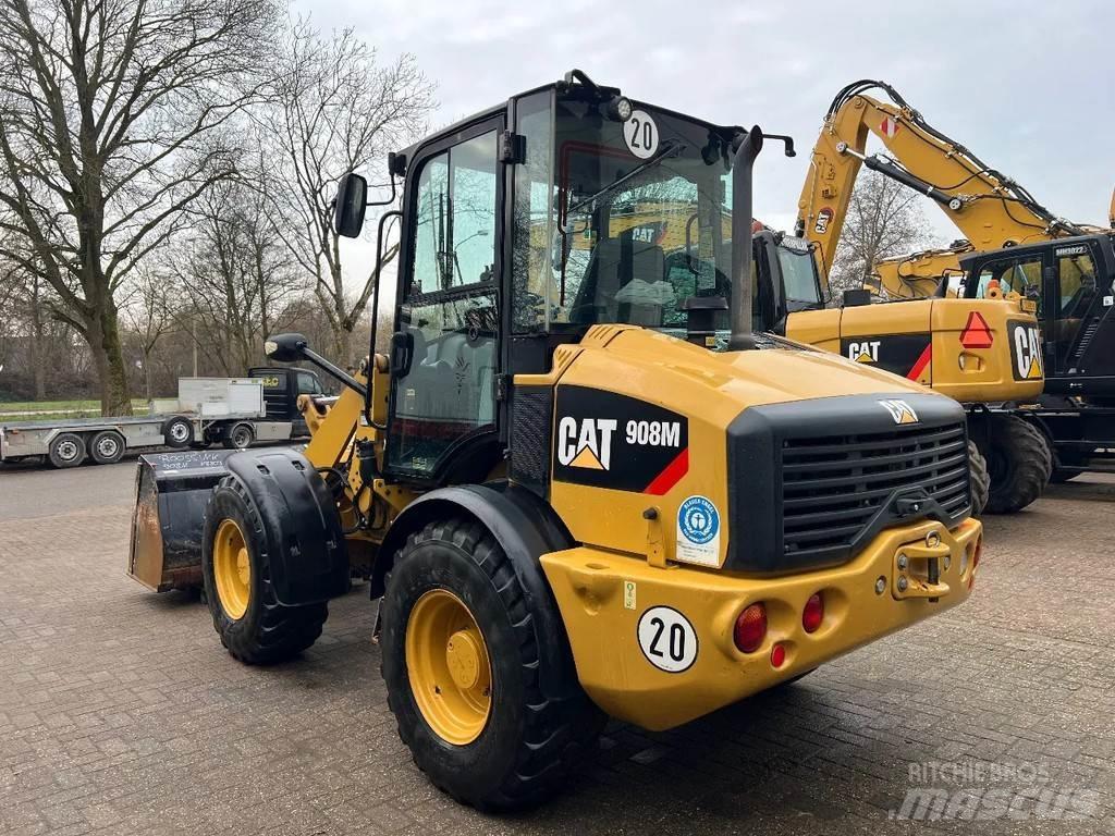 CAT 908M Pás carregadoras de rodas